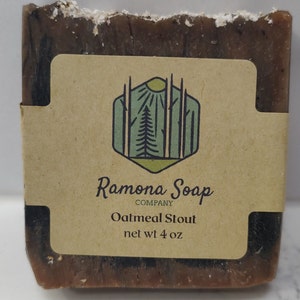 Handcrafted Beer Soap- Oatmeal Stout