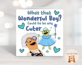 Funny Nanalan Valentine's Card, Valentines day, Mona, Husband, Boyfriend, Anniversary Card, Birthday Card, Wonderful Boy