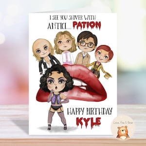 Horror Show Birthday Card - Personalised Son Daughter