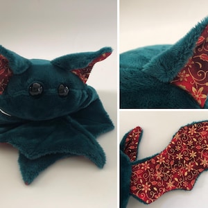 Made to Order Christmas Holly Bean Bat | Not Microwaveable