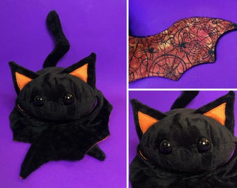 Jumbo Halloween Charles the Cat Bat + Classic Version