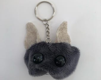 Made to Order Bat Blob Keychain