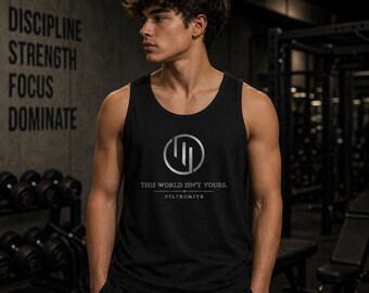 Viltrumite Gym Tank Top, Unisex Cotton Anime Fan Merch, This World Isn't Yours Vest