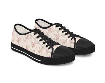 Coquette floral Women's low top trainers