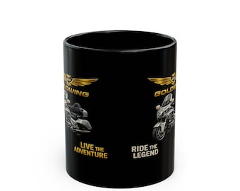 Goldwing motorbike Mug, Honda Motorcycle, Gift for Him, Bikers Mug, Trike Gift, Bikers Gift, Honda Mug
