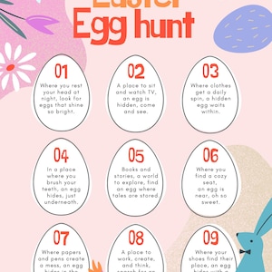 Easter Egg Hunt Digital download - Easy click and view