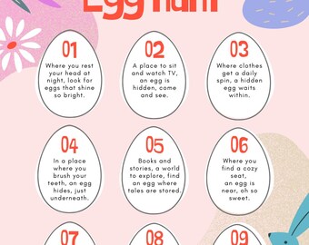 Easter Egg Hunt Digital download - Easy click and view