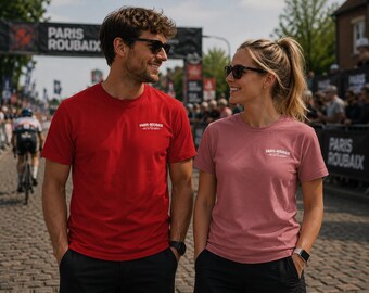 Paris Roubaix Hell of the North cycling tee, unisex Paris Roubaix Tshirt, Hell of the north Tshirt, bike racing tshirt, racing top