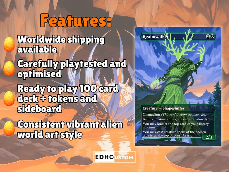 Sliver Tribal Proxy Deck 100 Cards + Tokens | Full Commander Deck EDH ...
