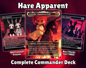 [MTG]Arabella, Abandoned Doll アーティストプルーフ MTG Arabella Abandoned Doll Foil W/ Borders Regular Signed