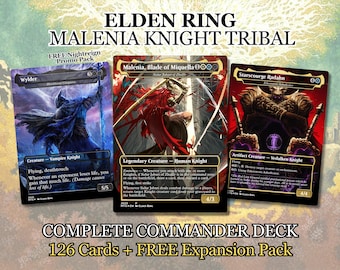 Elden Ring Proxy Deck 100 Cards + Tokens | Full Commander EDH Deck