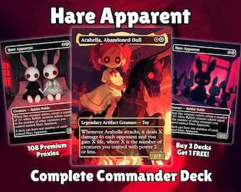 MTG Arabella Abandoned Doll Foil W/ Borders Regular Signed #24 No