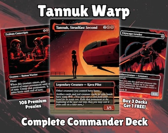 タンヌーク・プロキシーデッキ（カード100枚＋トークン）｜SF統率者デッキ｜フル統率者EDHデッキ