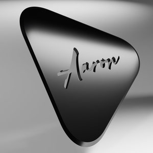 Custom 3D Printed Guitar Picks. Gift For Musician, Band, Siblings, Boyfriend/Girlfriend. Packs of 5 or 9. .85mm Thickness