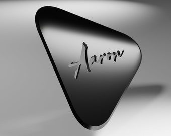 Custom Guitar Picks. Gift For Musician, Band, Siblings, Boyfriend/Girlfriend. Packs of 5 or 9. .85mm Thickness