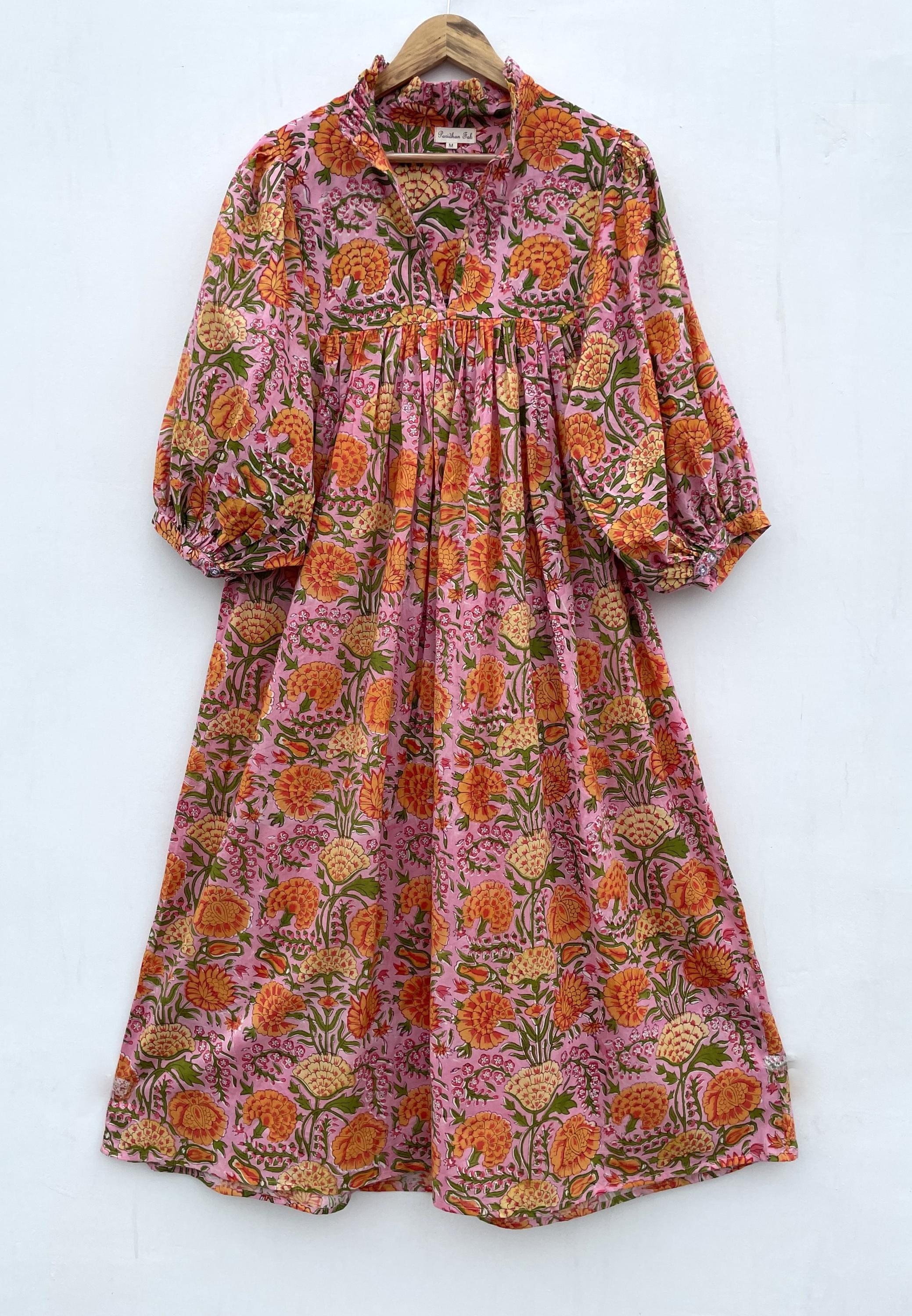 3/4 sleeve boho maxi dress Mint Green 3/4 Sleeve SILK MAXI DRESS Mint Swirl 100% SILK 3/4 Sleeve Prairie Boho main image 0