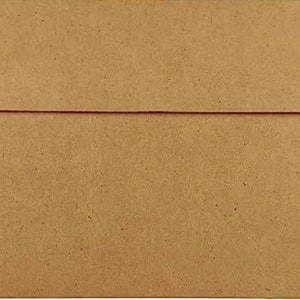 May include: A brown paper envelope with a flap.
