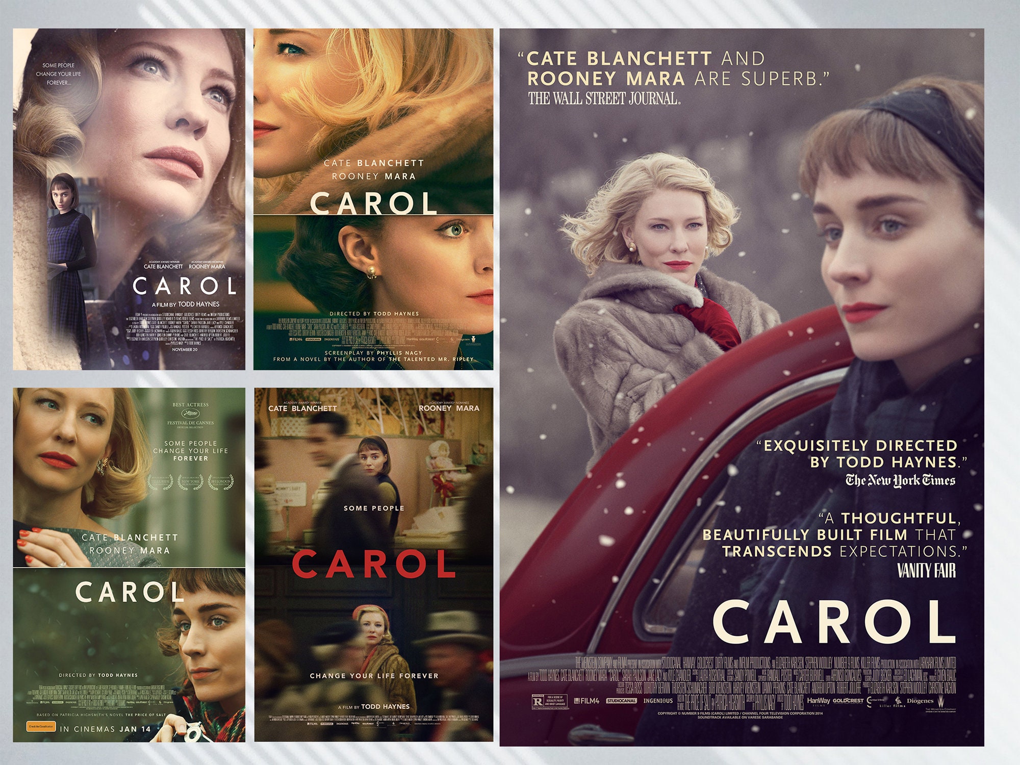Cate Blanchett Carol Aird Print -  Finland