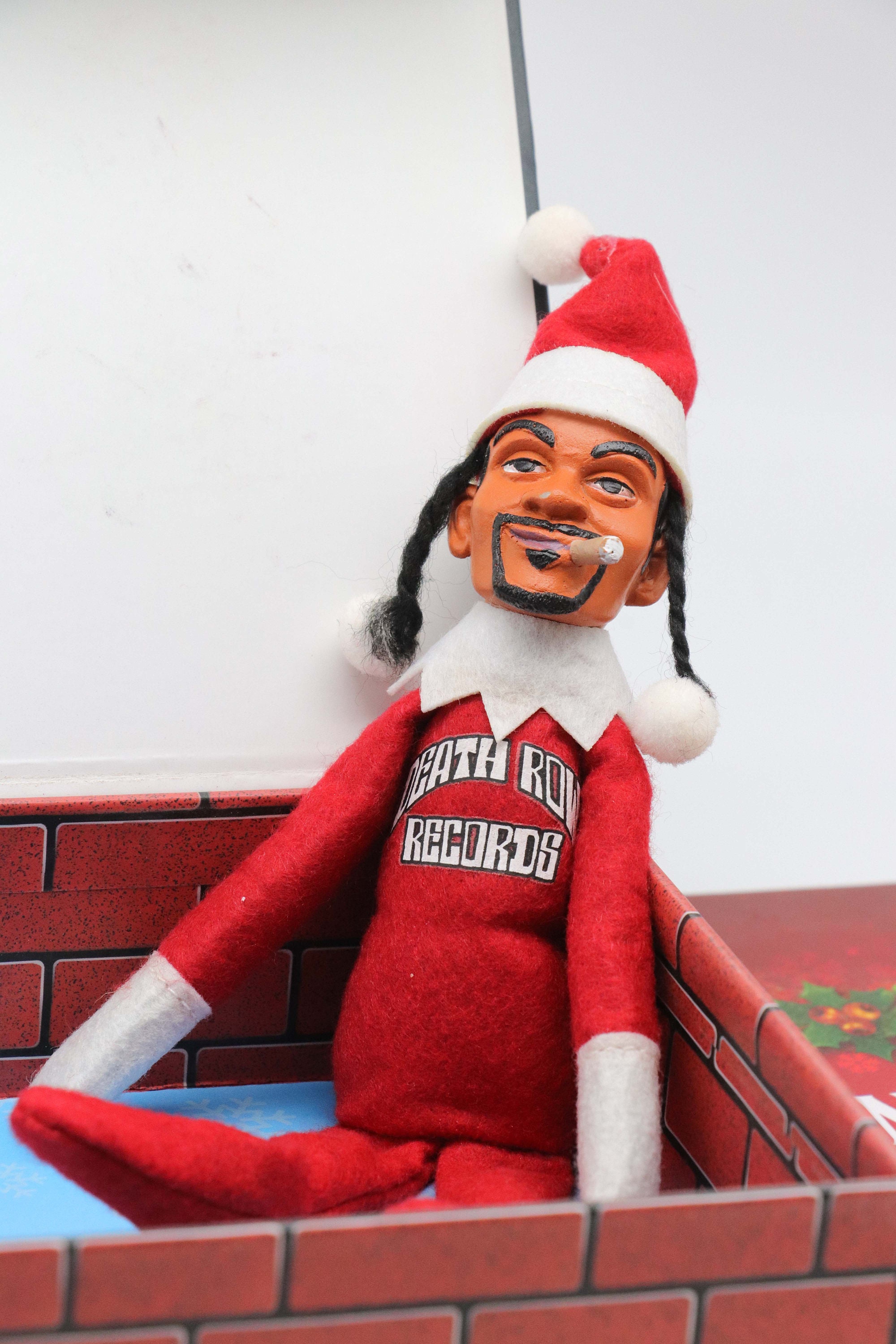 Snoop on A Stoop Hip Hop Lovers Elf on the Shelf Snoop Dogg Etsy