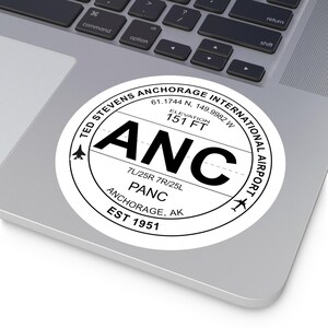 US Airport Vinyl Indoor Outdoor Stickers United States Airport Souvenir Travel Gift image 3