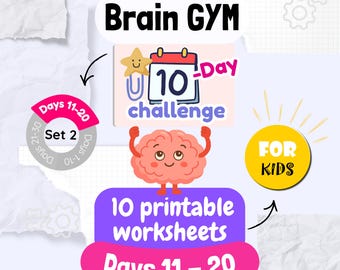 Rompecabezas de lógica imprimibles para niños: Desafío de 10 días de juegos mentales para preescolar - Hojas de trabajo de programación, sudoku, patrones y pensamiento crítico