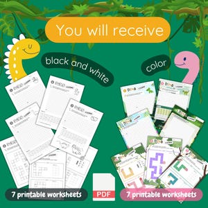 Coding for kids Dinosaur activities Coding worksheets Printable coding Directional coding Computer science