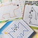 Coding for Kids My First Algorithm Graphic Dictation Coding Worksheets ...