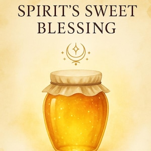 Spirit Companion Astral Honungsoffer / Söt Välsignelse / Aura Palace / Guidebok DIY-kit / ENDAST Engelska / PDF / Direktnedladdning