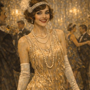 Jaren 1920 / Roaring Twenties Lover Spirit Companion Human Spirit Female- Emotional Support| Inbinden op afstand: pdf-product