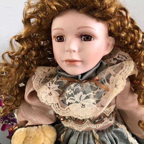 Haunted Doll / Spirit Companion Elara / Vintage Heirloom Duck House Porcelain Doll