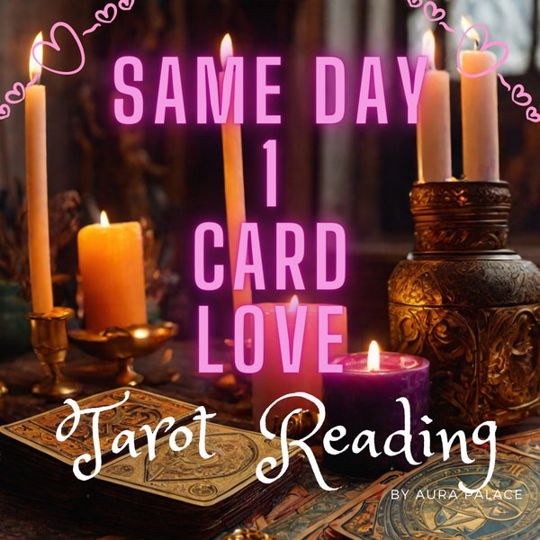 Lectura del Amor del Tarot el MISMO DÍA