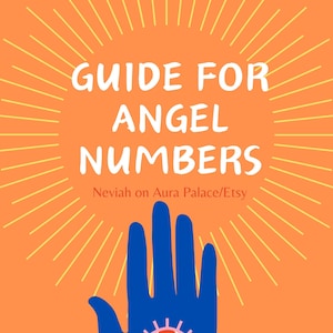 Guide To Working With Angel Numbers / E-Book / Angelic Numbers / 42 Pages PDF / Manifestation Numbers / Aura Palace / Guide Book / English
