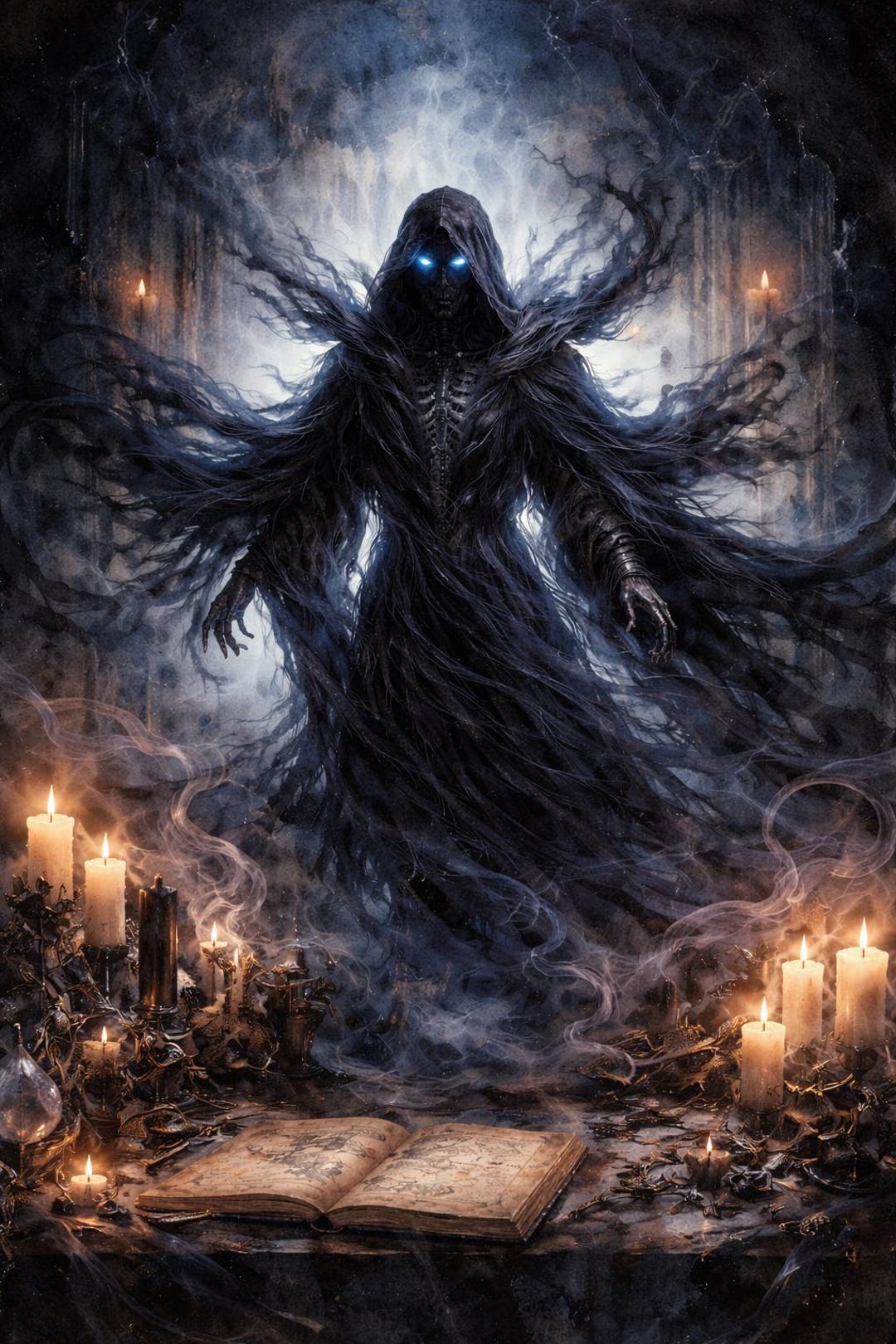 Shadow Wraith Spirit Companion – Guardian of Darkness- PDF Product - Etsy