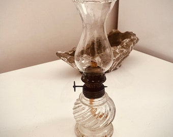 Vintage gas lamp, Glass oil lantern, Beautiful retro, Old lamp, Home decor, retro lamp, Turkish, Vintage, oil lamp, lamp