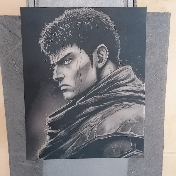 Gravure sur toile inspiration Berserk