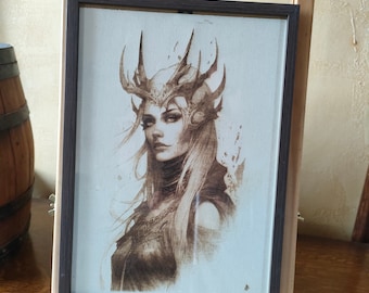 Elf Queen Canvas Print