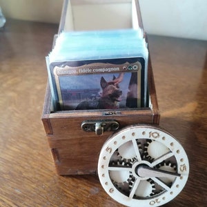 Boite pour deck cartes TCG