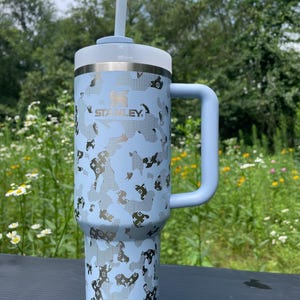 40oz  Fancy Camo Tumbler