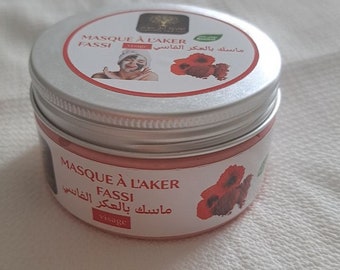 Masque au Aker Fassi visage