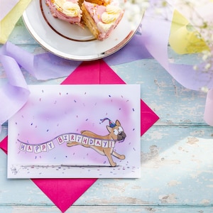 French Bulldog Birthday Card