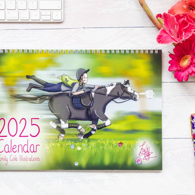 2025 Horse Calendar - Etsy