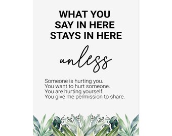 Umowa terapeutyczna - plakaty zwijane pionowo - 8 rozmiarów