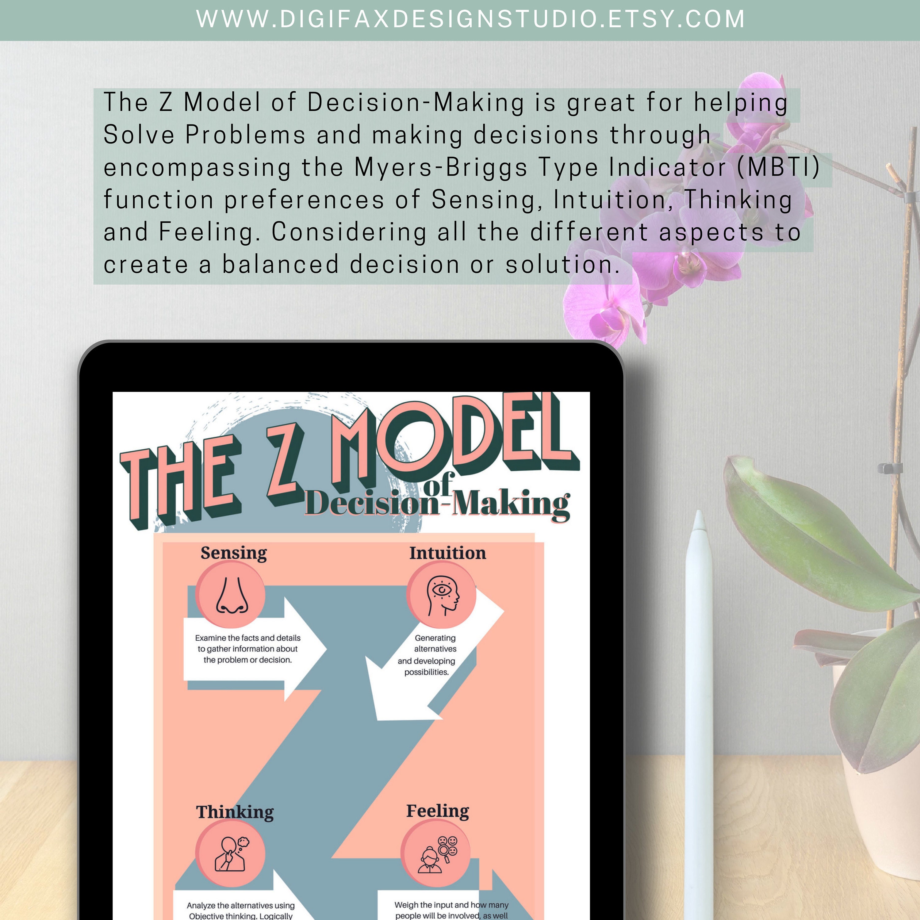 Decision Making Worksheet, Making a Decision Aid, Premium Decision