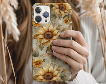 Sunflower Phone Case | iPhone 17 Pro Max | Samsung | Pixel | Florist Gift