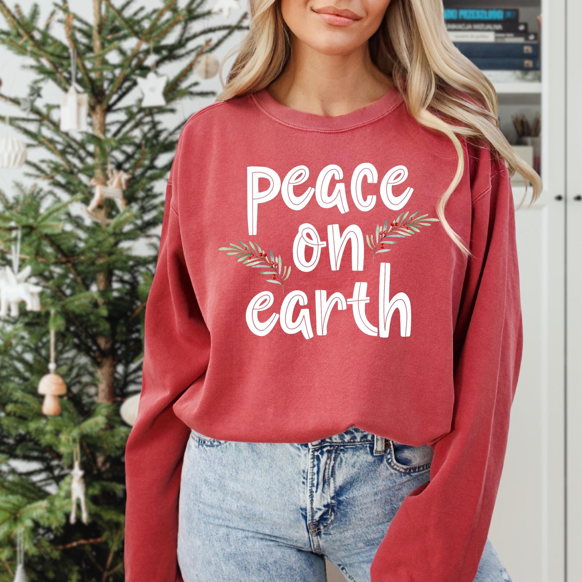 Clothing Peace On Earth Pullover Peace By Chocolate Pull-Over