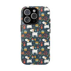 Christmas Dog Phone Case | Cute Dog Holiday Phone Case | iPhone 16 15 14 | Pixel | Samsung | Dog Lover Christmas Gift | Dog Gift