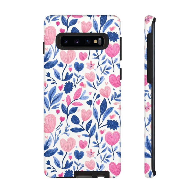 Valentines Hearts Phone Case | Floral Valentines iPhone 16 15 14  Pro Max | Google 9 | Samsung | Valentines Gift Ideas | Gift for Girlfriend