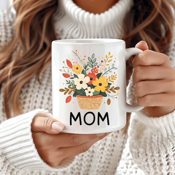 6 inch tall coffee mugs Ceramic Tall Coffee Mugs with Geometric Patterns 20OZ Set of 6 main image 0