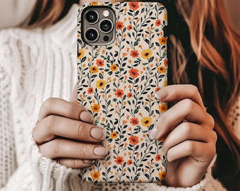 Wildflower Phone Case, Floral iPhone 17 Pro Max, Google Pixel, Samsung Galaxy