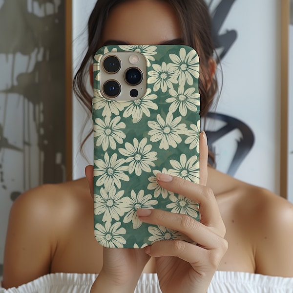 Vintage Daisy Phone Case | Floral Gift | iPhone 17 |  Samsung | Pixel